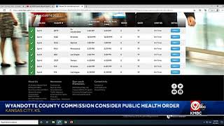 LIVE: Wyandotte County Commission considers a public health order