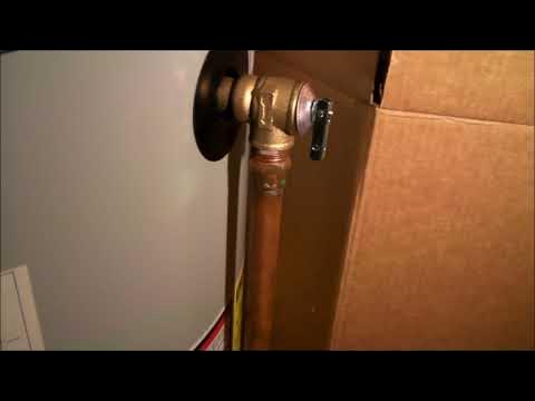 T&P Valve Replacement; Pressure and temperature valve replacement. Do I