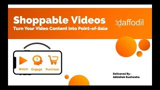 Shoppable videos: Turn your video content into point-of-sale