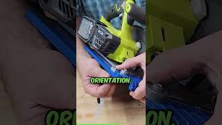 Setup For A Rip Cut Saw Guide #diy #kreg #woodworking #shorts