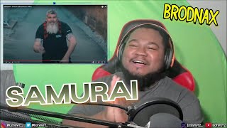 BRODNAX - Samurai [Official Music Video] | REACTION