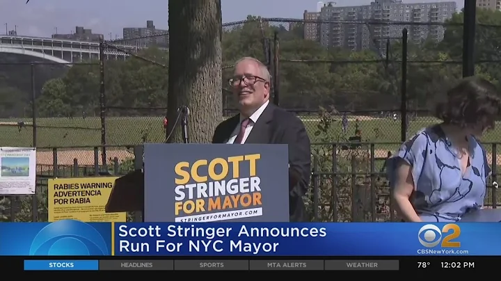 Scott Stringer Announces Run For Mayor