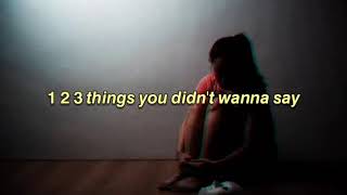 zaini - not enough ft. vict molina ( Lyrics video )