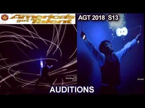 Mochi From Japan with DIABOLO That Makes AMAZING VISUALS EFFECTS America's Got Talent 2018 Auditions