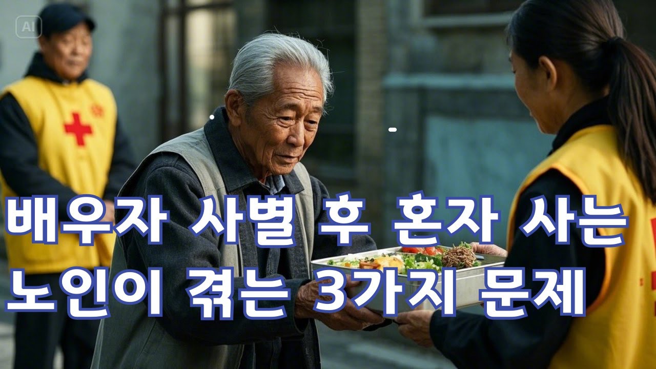 배우자와 사별 후 혼자 사는 노인이 겪는 3가지 문제 - YouTube