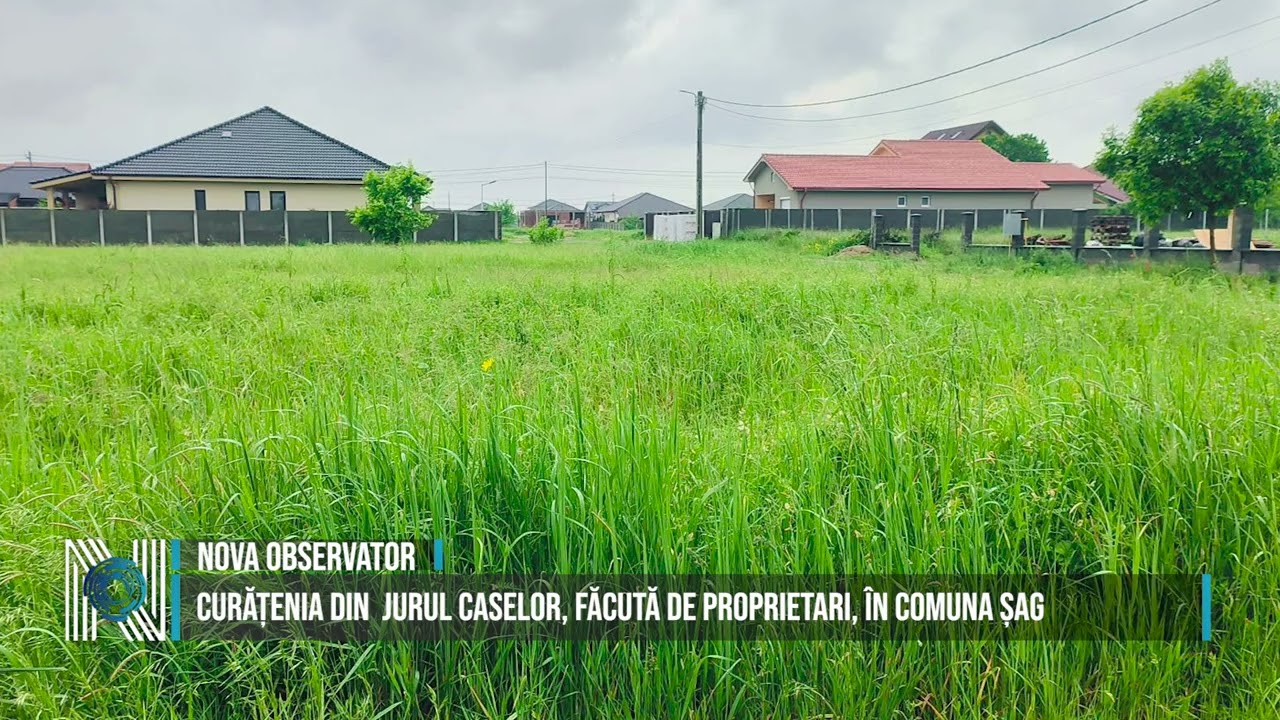 CURĂȚENIA DIN JURUL CASELOR, FĂCUTĂ DE PROPRIETARI, ÎN COMUNA ȘAG CURĂȚENIA DIN JURUL CASELOR, FĂCUTĂ DE PROPRIETARI, ÎN COMUNA ȘAG