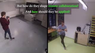 Remote Collaboration With Mixed Reality Displays: How Shared Virtual Landmarks Facilitate Spatial... screenshot 5