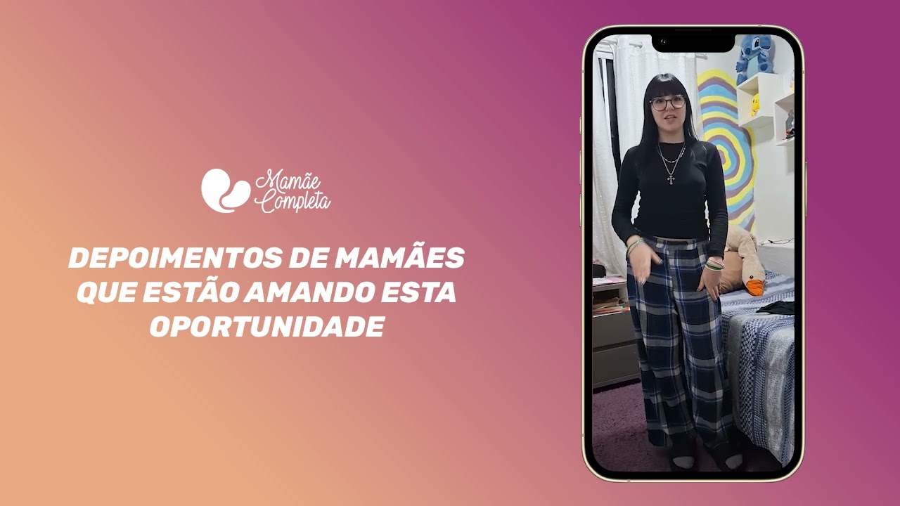 Depoimento de uma mãe que participa do programa