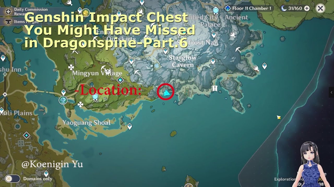 Chest Might Have Missed in Dragonspine Part 6 Genshin Impact