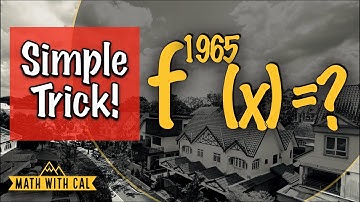 Composite Function f^1965 | H2 A Level Math