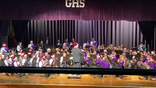 GHS Band 2021 Winter Concert playing The Nightmare before Christmas