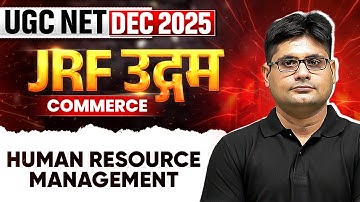 UGC NET Dec 2025 Commerce | Human Resource Management - PYQs | UGC NET Commerce | Saurabh Sir