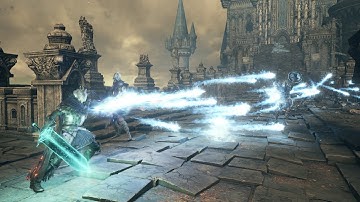 Dark Souls 3 Cinders Mod Sorcery Showcase - Scattering Crystal Orb and Repeating Crystal Orb