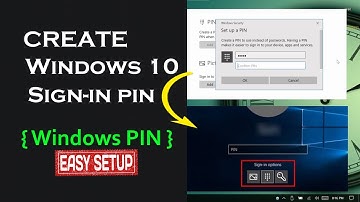 Set Up a Pin Password to Login Windows 10: Easy Way to Create a Windows Hello PIN