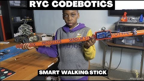 The RYC Codebotics Class Creates a Smart Cane for the Visually Impaired