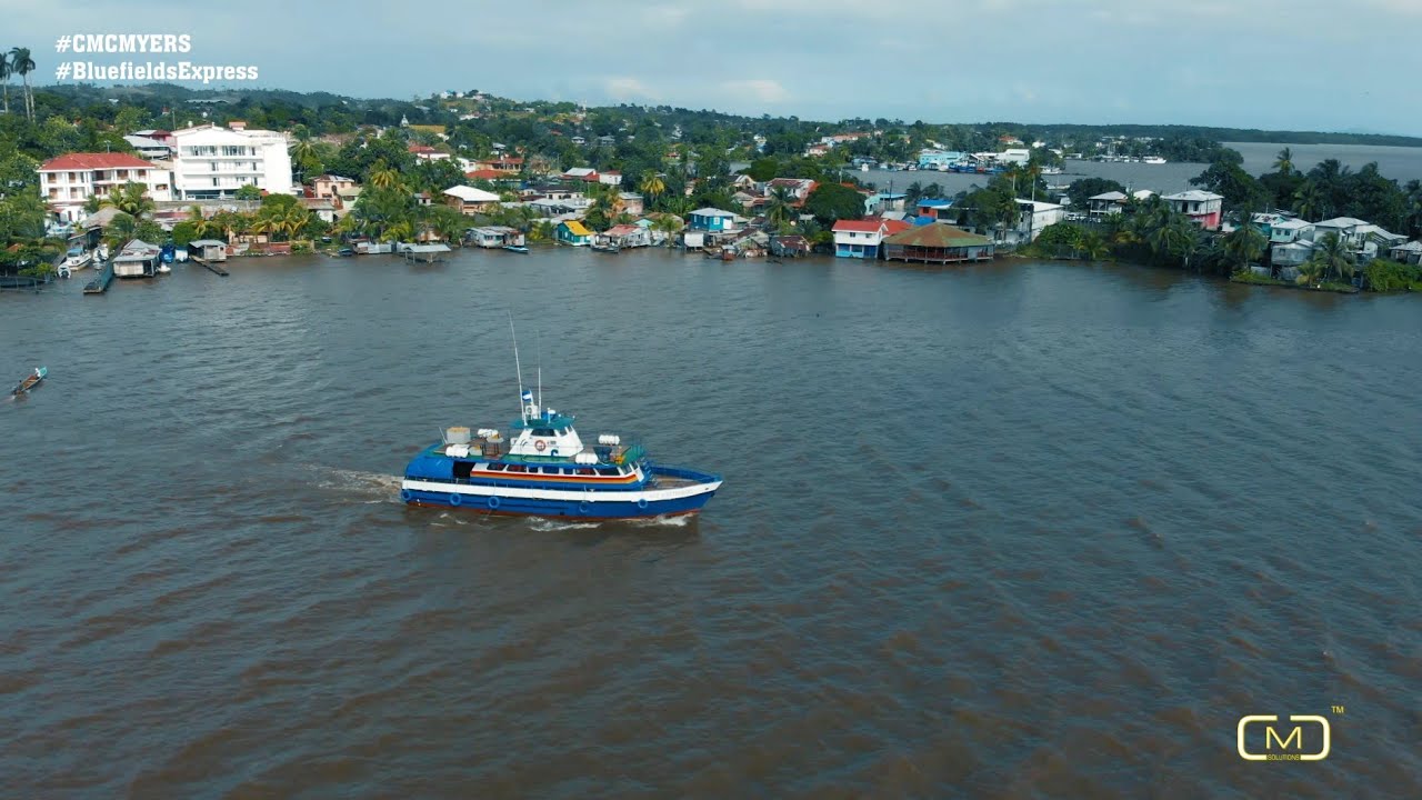 The Bluefields Express | Rio Escondido 🛥 🇳🇮 