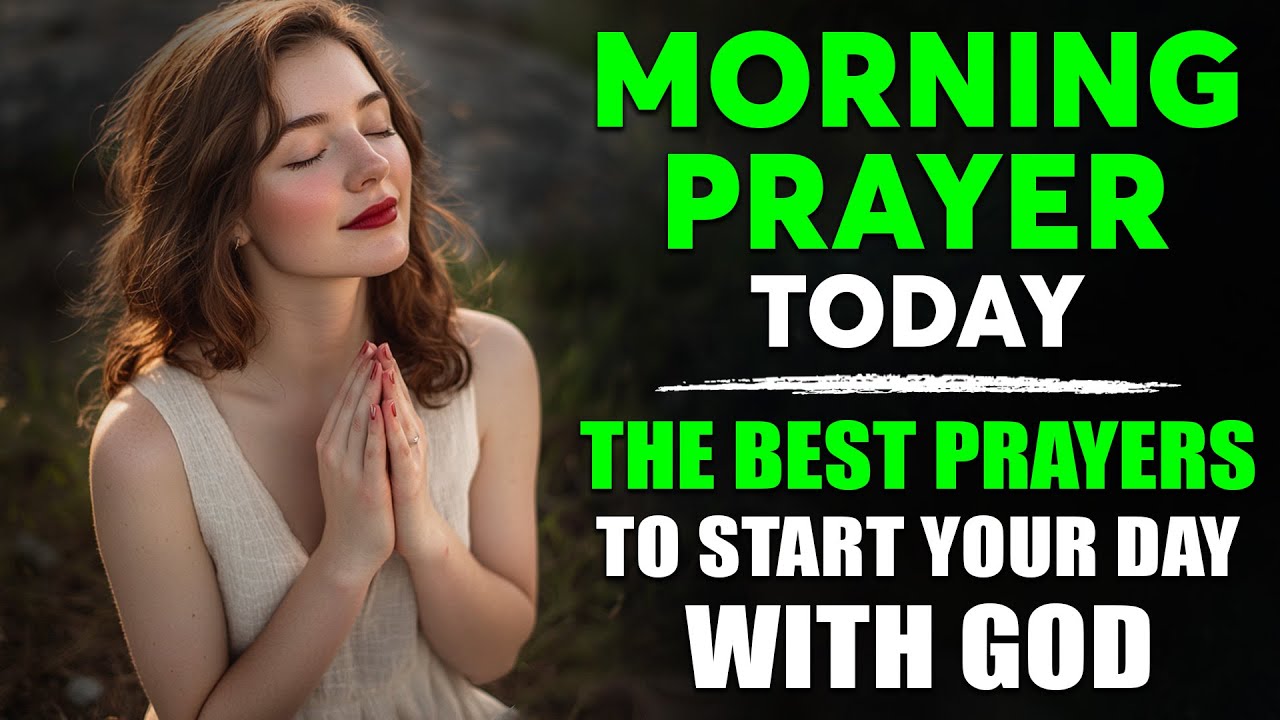 MORNING PRAYER TODAY 🙏 The Best Prayers To Start Your Day With God ...