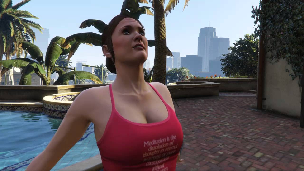 GTA 5 Yoga Instructor + Jimmy Drugs Michel - YouTube.