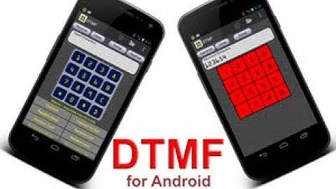 What is DTMF. (How to detect numbers in android)