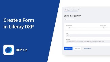 How to Create a Form in Liferay DXP