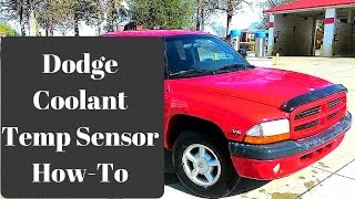 Dodge 5.2l Magnum Coolant Temperature Sensor Replacement How-To