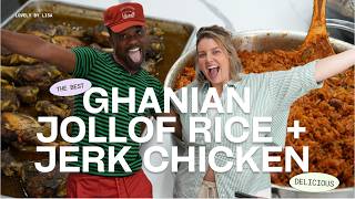 Learning how to make THE BEST Jollof Rice Ever!