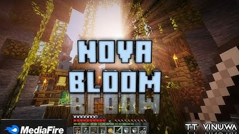 Best Shader For Mcpe 1.21+ | Nova Bloom Shader | Minecraft Pe 1.21 | Mediafıre Link 