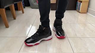 2019 Nike Air Jordan 11 Retro Bred Quick On Feet.