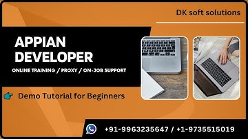 Appian Developer Training | Appian Certification course | Demo Tutorial for Beginners | 9963235647
