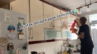 Mutfak dolap kapağı temizliği limonata yapalım