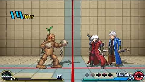 Project X Zone 2- Dante and Vergil attacks