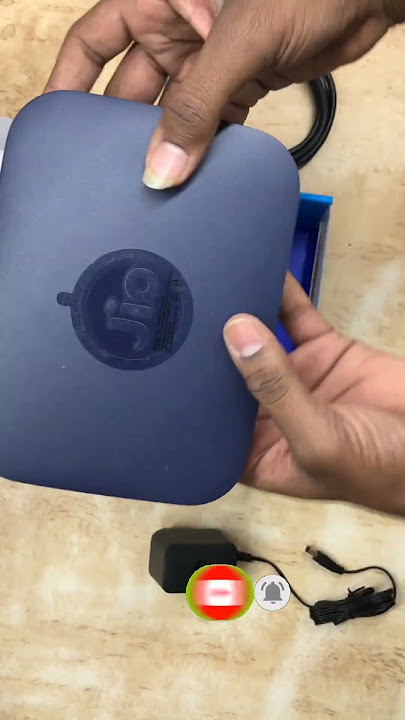 Jio Hybrid Set up Box Entertainment Gateway unboxing video | Jio Airfiber Wifi Setup Box #jio #wifi