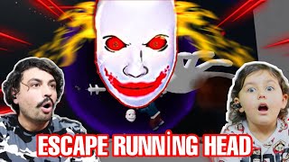 EN ZOR ROBLOX PARKURU KORKUNÇ KAFALARDAN KAÇIŞ |  Escape Running Head