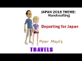 Japan 2018   Departing Honolulu for Kansai International Airport Japan in Business Class