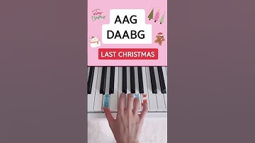 Thumbnail of Last Christmas (Piano Tutorial) #lastchristmas #christmaspiano #christmaspianomusic #easypiano