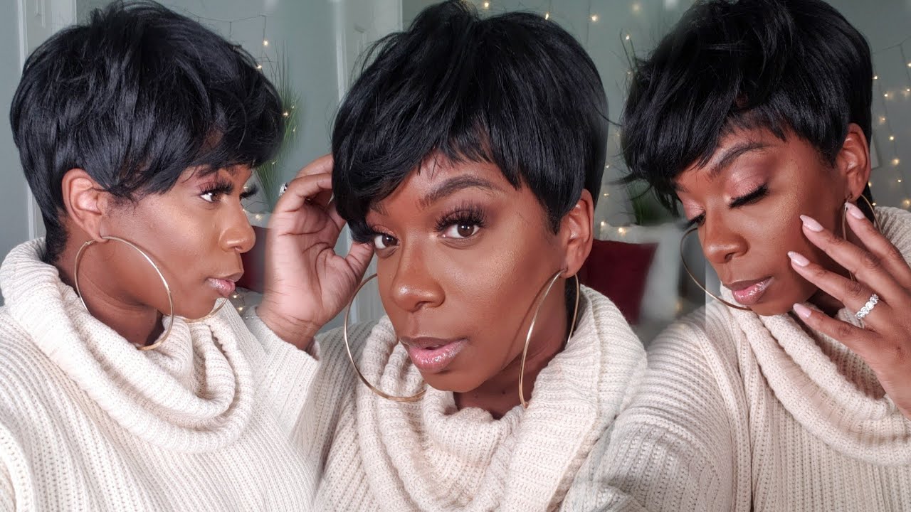 🔥 $14 Pixie Cut! Vella Vella Alexis | 1B Synthetic Wig for Beginners | WIGMAS w/ IsThatYourHairrr