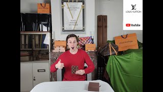 Présentation portefeuille LOUIS VUITTON | édition limitée compact cerise 🍒