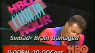 1991 - Promo for 'Sinbad : Brain Damaged'