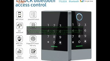 1005004679178354 TTLOCK K3 K3F Fingerprint Access Control Door System Opener for Interc