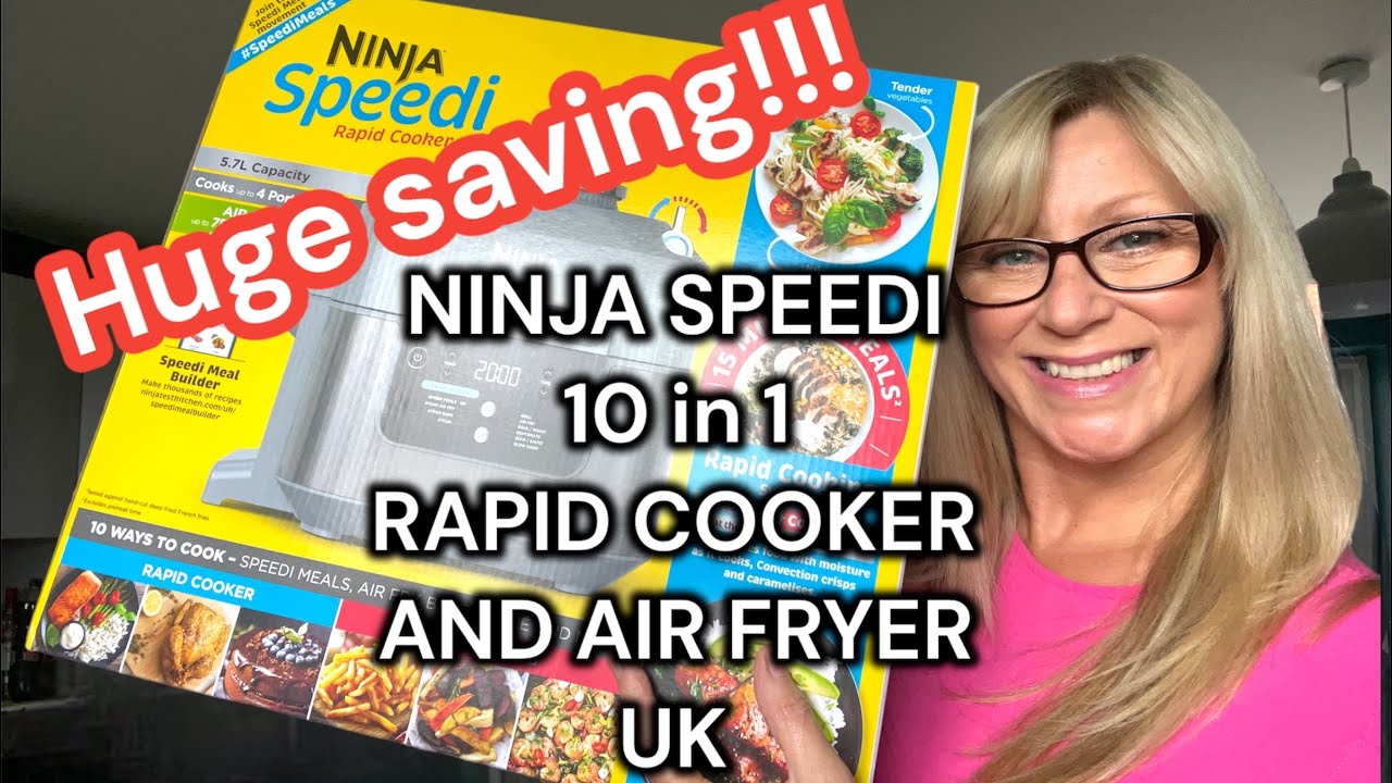 Ninja Speedi 10-in-1 Rapid Cooker and Air Fryer ON400UK Review: Meals fast