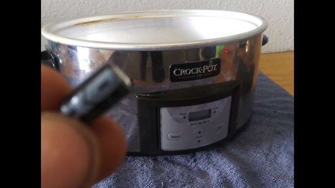 Crock-Pot Classic 1.5 Quart Round Manual Slow Cooker, Black NIB Not Opened