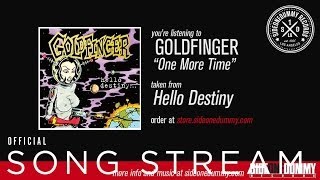 Goldfinger - One More Time (Official Audio)
