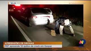 Operações Apreendem Drogas Em Gaspar E Florianópolis