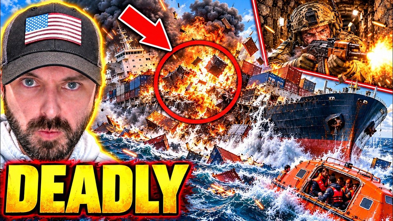 ⁣BREAKING: Russia SINKS Ship On NATO Border – Tunnel Combat EXPLODES