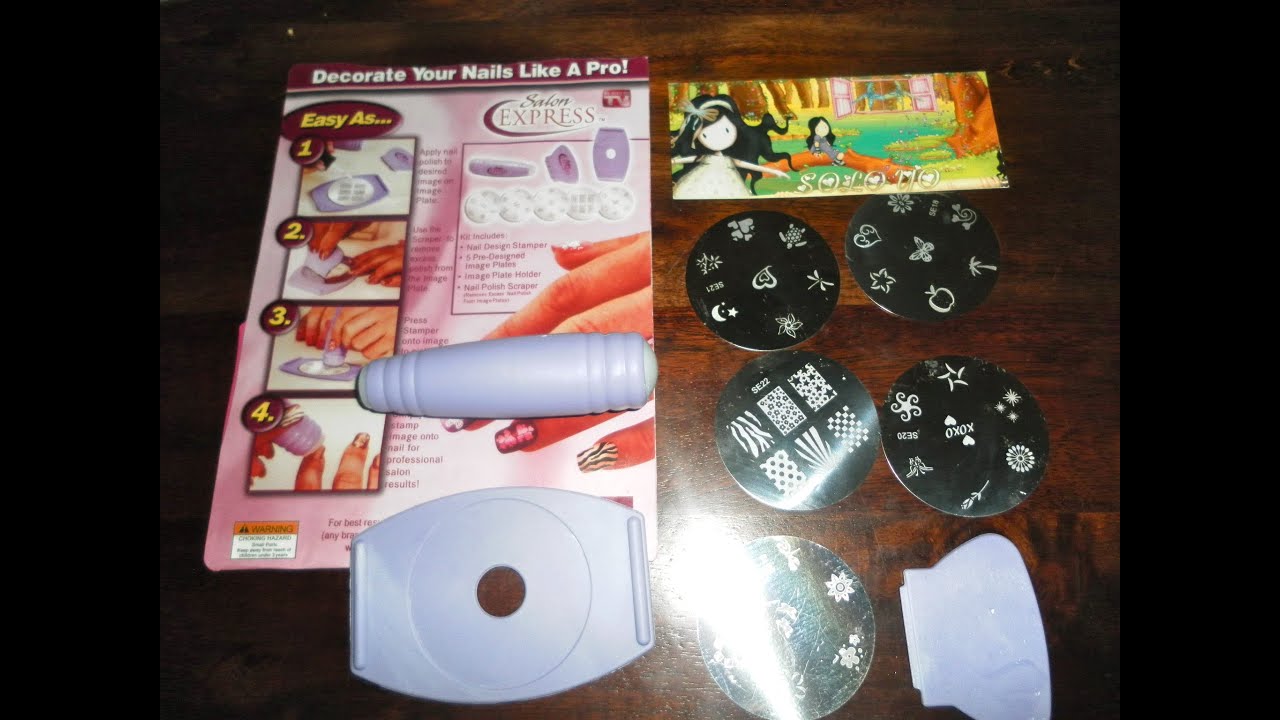 3. Nail Art Iron Max - Nail Art Stamping Kit - wide 8