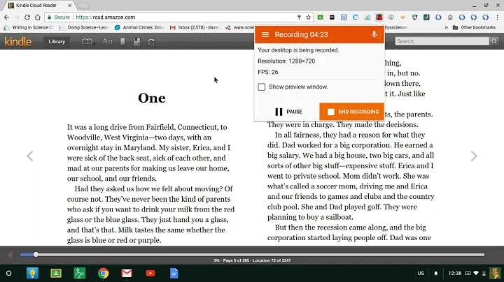 Took, Mary Downing Hahn (The Beginning, Chapter 1)