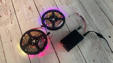 Ёлочная адресная гирлянда DIY на ESP8266