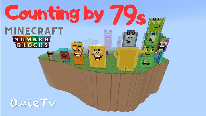 Counting by 79s Song Minecraft Numberblocks | Skip Counting Songs | Math Songs for Kids