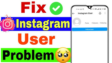 how to fix instagram user problem || instagram user showing in DM || instagram user error Fix