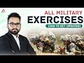 All Military Exercises of India With Other Countries 2021 Updated | Current Affairs Bank, SSC, UPSC